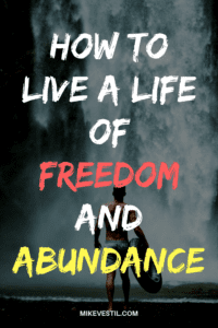 Find out the five freedoms that you need and how to live a life of abundance!