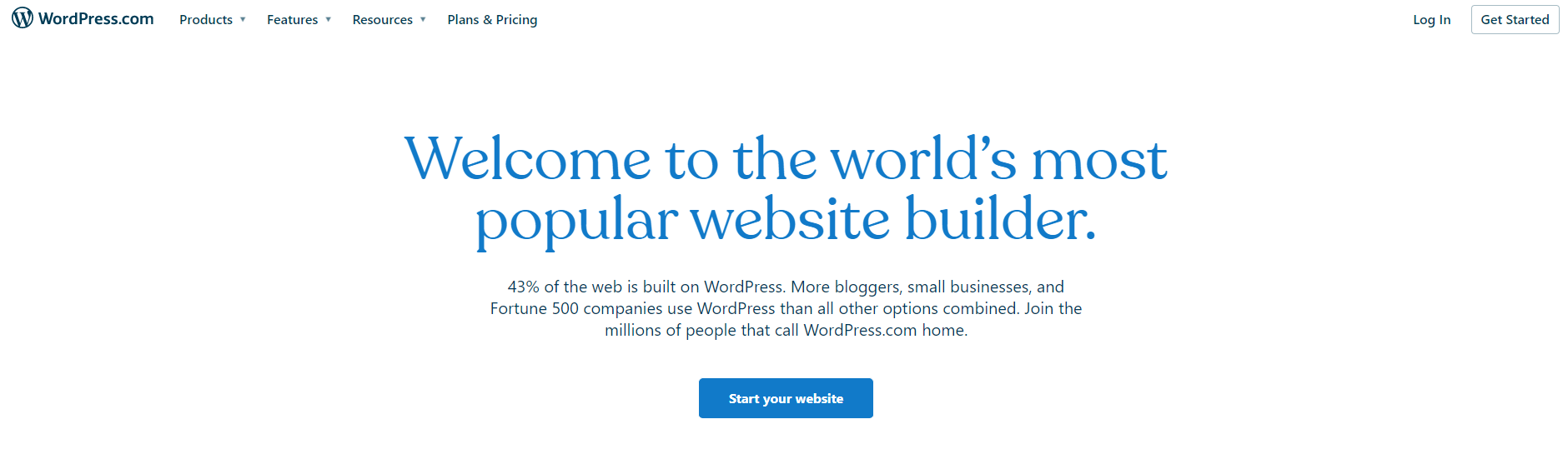 2. WordPress.com