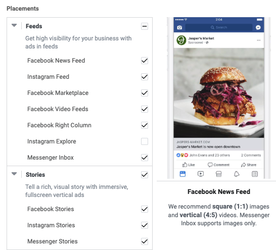 Where Your Facebook Ad Can Be Seen