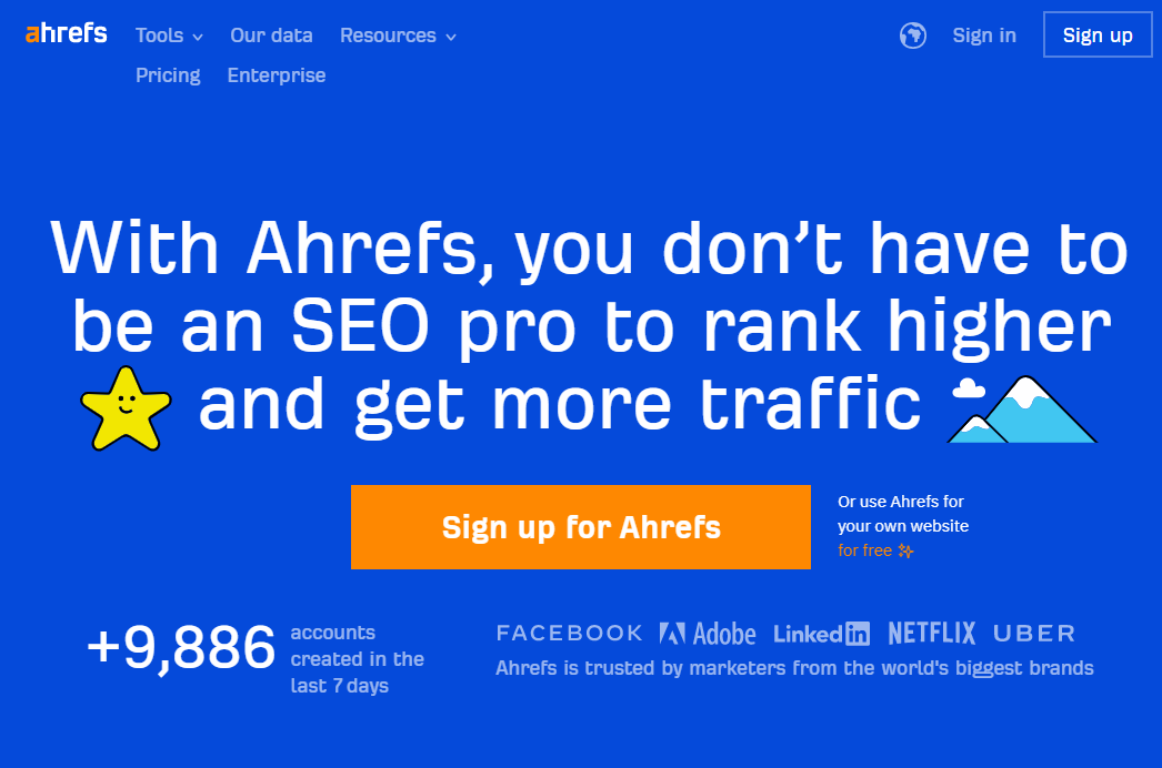 Ahrefs' Keywords Explorer