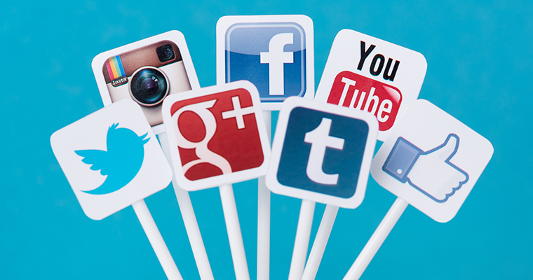 social media icons logo