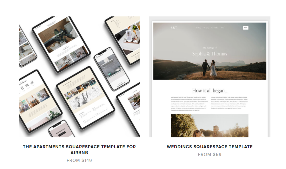 squarespace template