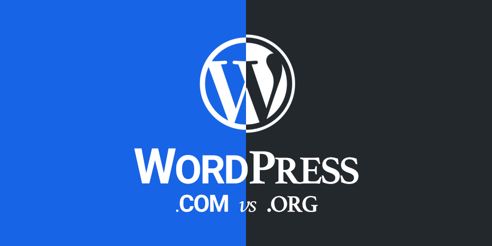 WordPress .com vs .org