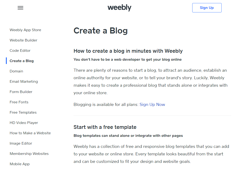 Weebly how to create a blog post