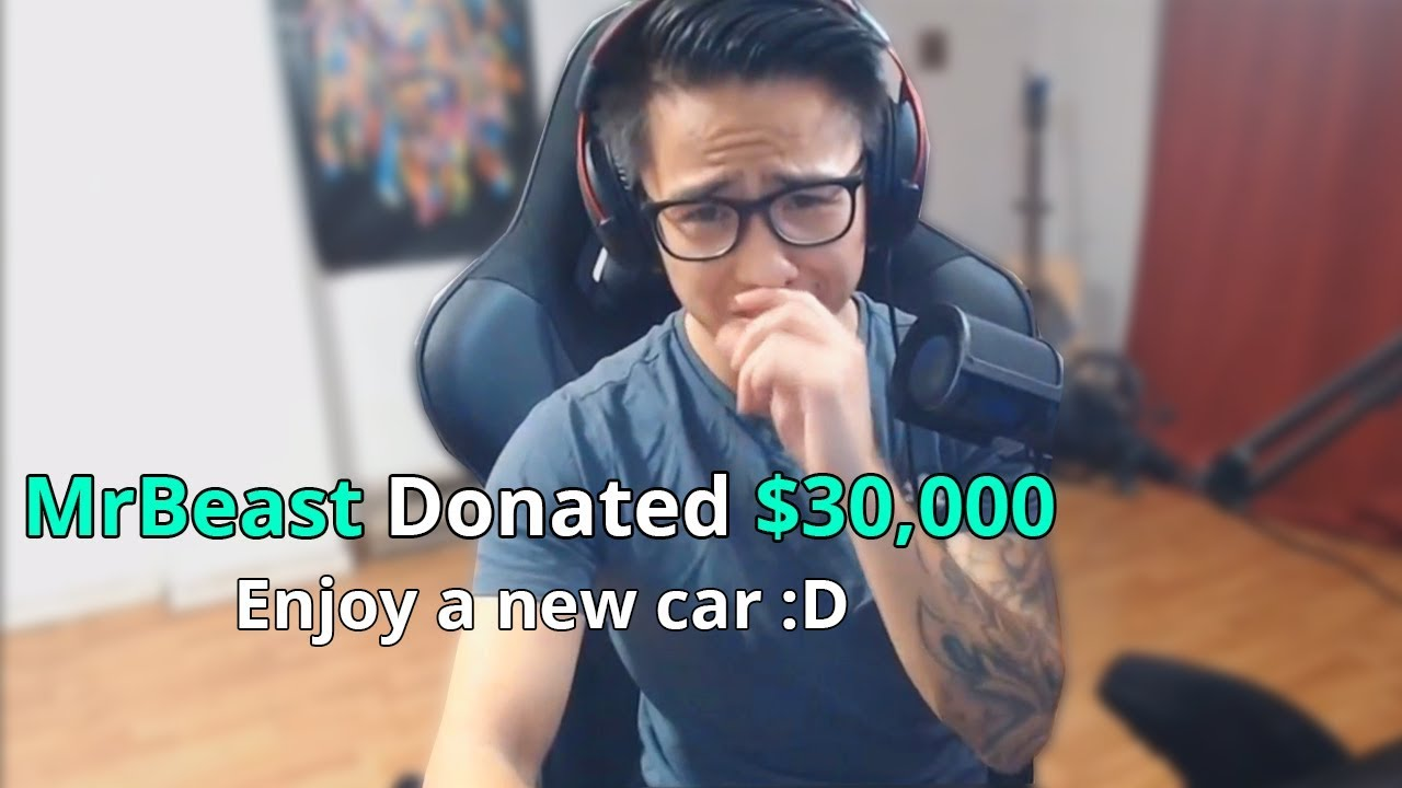 Mr Beast donated 30,000 $