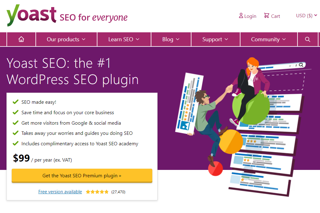 Yoast Homepage